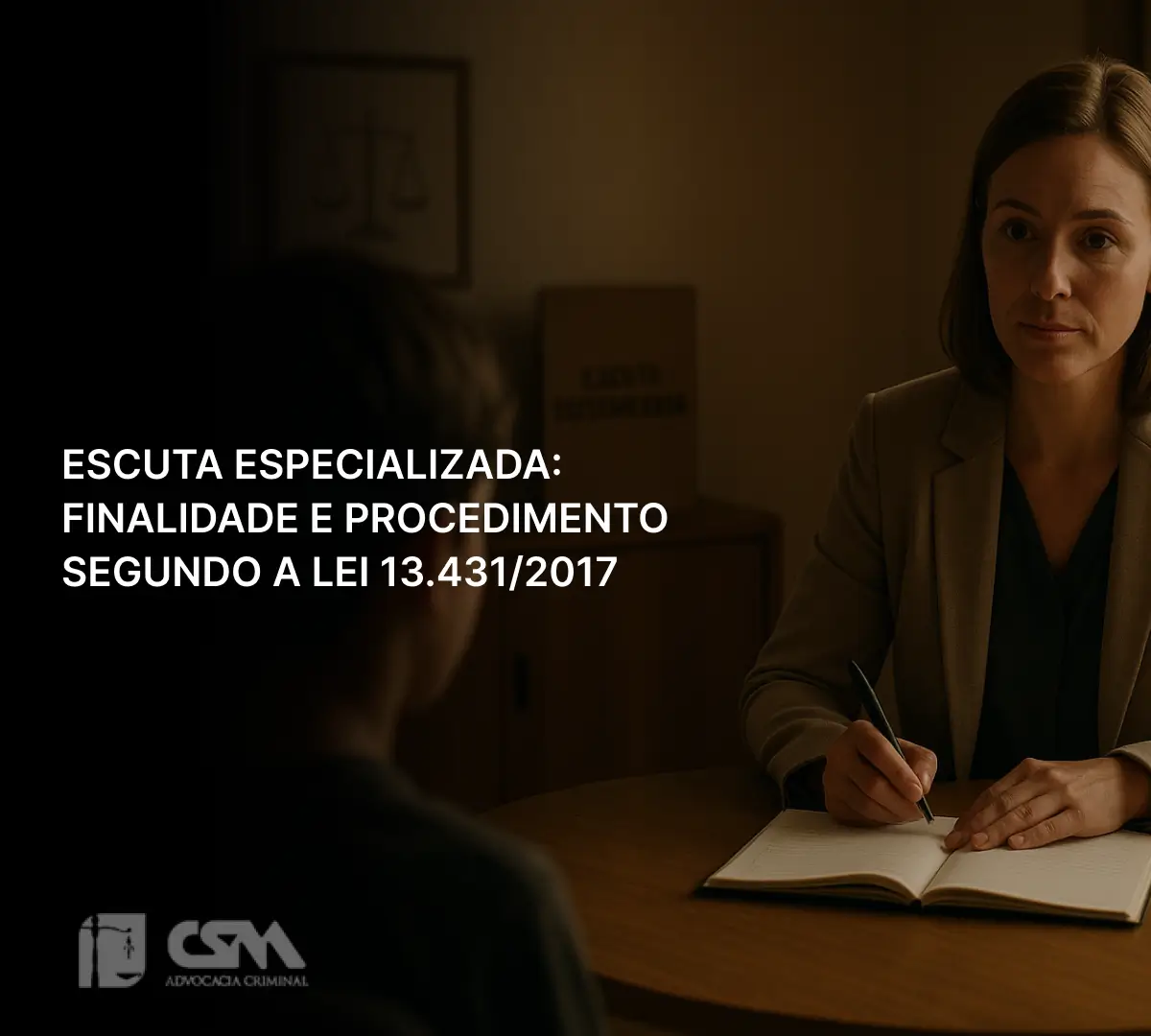 Advogado criminal em Goiânia especialista em processos com Escuta Especializada.